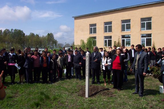 Azerbaijan Peace Pole Plantings-April 12-14, 2008