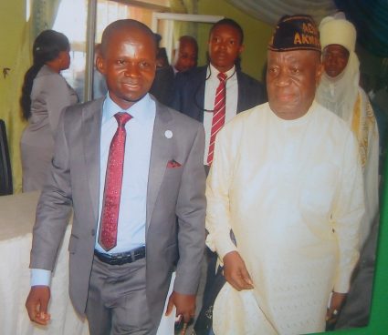 Mojima Etokudo, WPPS Representative in Nigeria (on left)