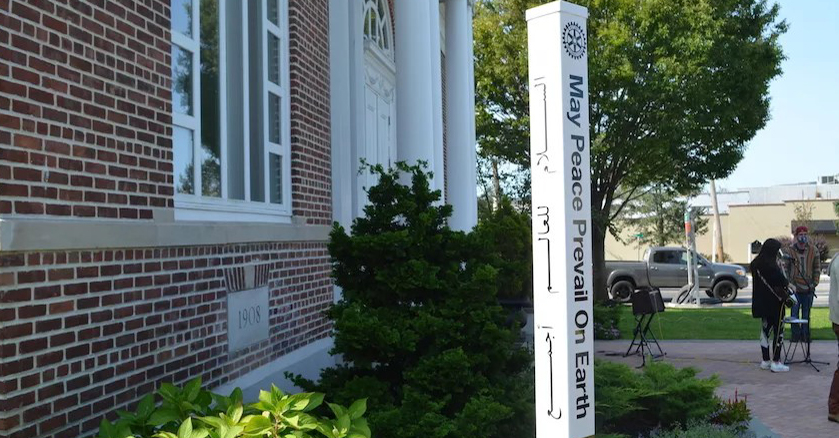 Patchogue celebrates Peace Day with installation of Peace Poles – Long Island, NY – USA