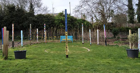 May Peace Prevail On Earth – Ross Community Garden, Ross-on-Wye – United Kingdom