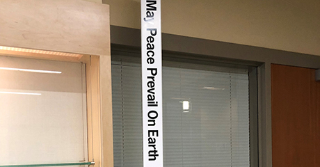 Peace Pole Beacon of Hope at Ridges Elementary School, Sherwood, Oregon – USA