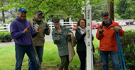 Peace Poles planted by Maple Valley Rotary, Washington – USA