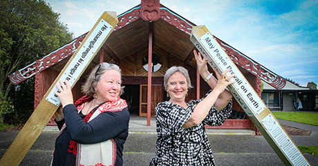 Peace Poles’ set to be gifted to Hawke’s Bay communities to spread message, Hastings – New Zealand