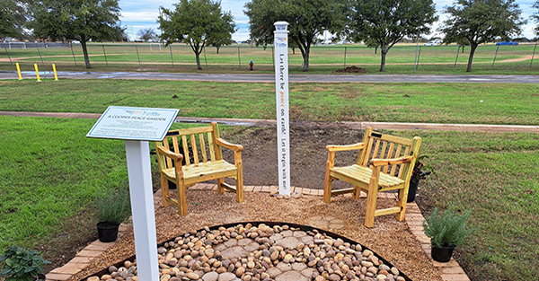 Peace Pole Project Comes to GISD through Rotary, Georgetown, Texas -USA