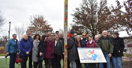 Rocketship Park – Where the Long Island Peace Pole Project was launched – New York – USA