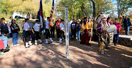 Celebrating the 15th annual Week of Unity and Peace, Ute Indian Park, Towaoc, Southwest Colorado, USA