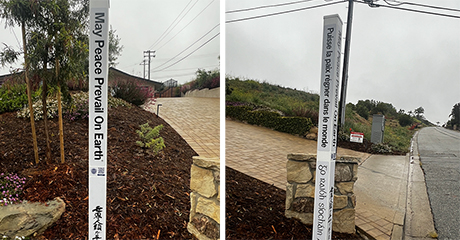 Our New Peace Pole! Ventura, California-USA