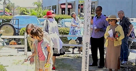Centers for Spiritual Living Temecula Valley Peace Pole Ceremony, San Diego, California-USA