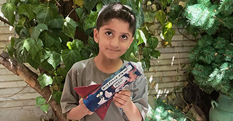 Nikoo Pendar Educational Center Creates Missiles of Kindness, A Collective Artwork of Hope, Iran