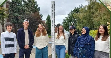 Tusculum University, Peace Pole to unveil at Tuesday’s Ceremony- Greenville, Tennessee-USA