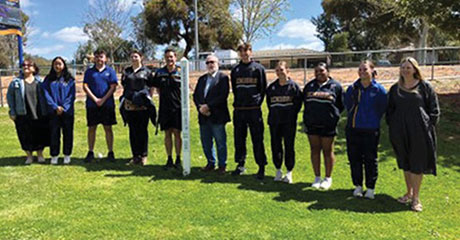 Berri Rotary leads Peace Pole Ceremony in South Australia, Australia