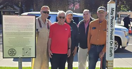 Centennial Rotary Club plants symbols of hope and unity across Pocatello and Chubbuck, Idaho, USA