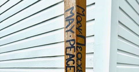 Ladner United Church to re-dedicate Peace Pole, Ladner, Delta,  BC-Canada
