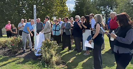 Peace Pole as Global Symbol of Unity and Hope, Qunicy, Illinois, USA