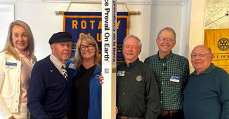 Carpinteria Morning Rotary dedicates Peace Poles, Carpinteria, California, USA