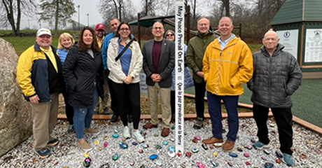 Monroe’s Peace Pole: A reminder that peace starts here with us, Monroe, Connecticut, USA