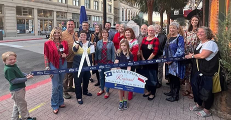 Installation of Peace Pole, Galveston, Texas, USA