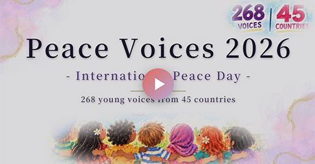 Peace Voices Connect Nearly 300 Young People Across 44 Countries.